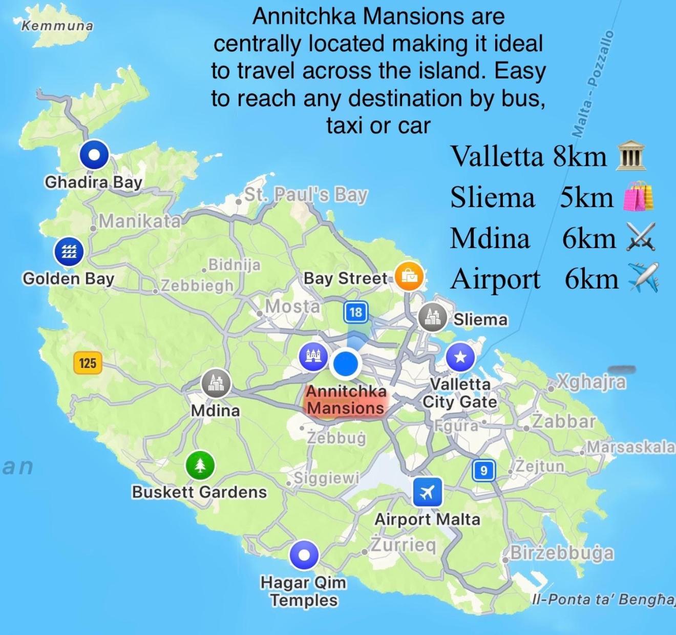 Apartment Annitchka Mansions - Penthouse In Malta Birkirkara